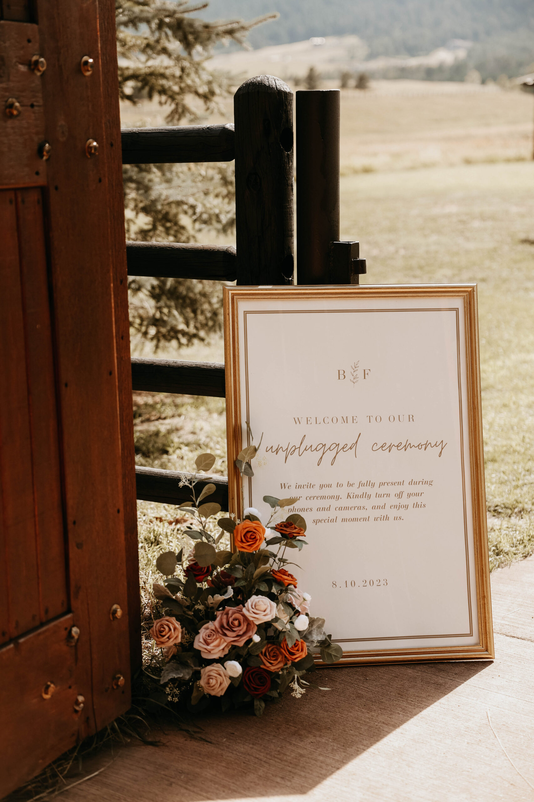 wedding signage 