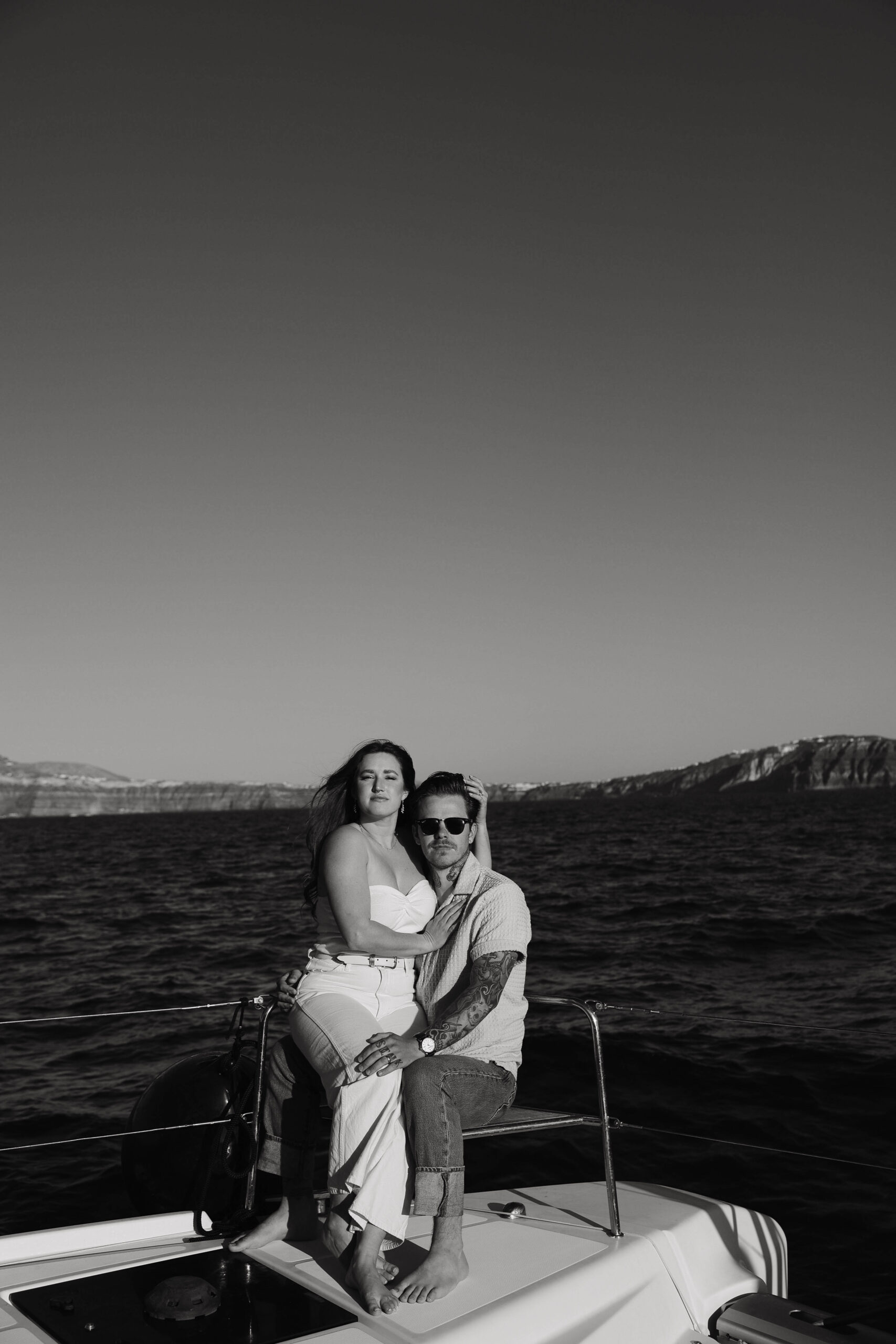 a couple sitting together during their couples session