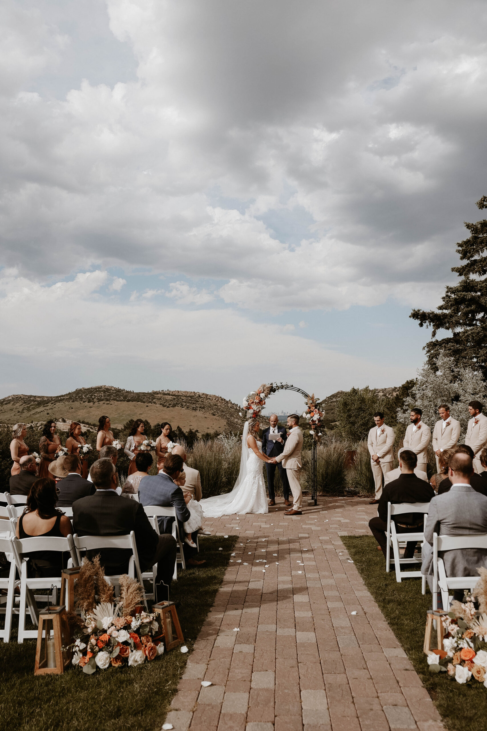 manor house wedding ceremony beginning 