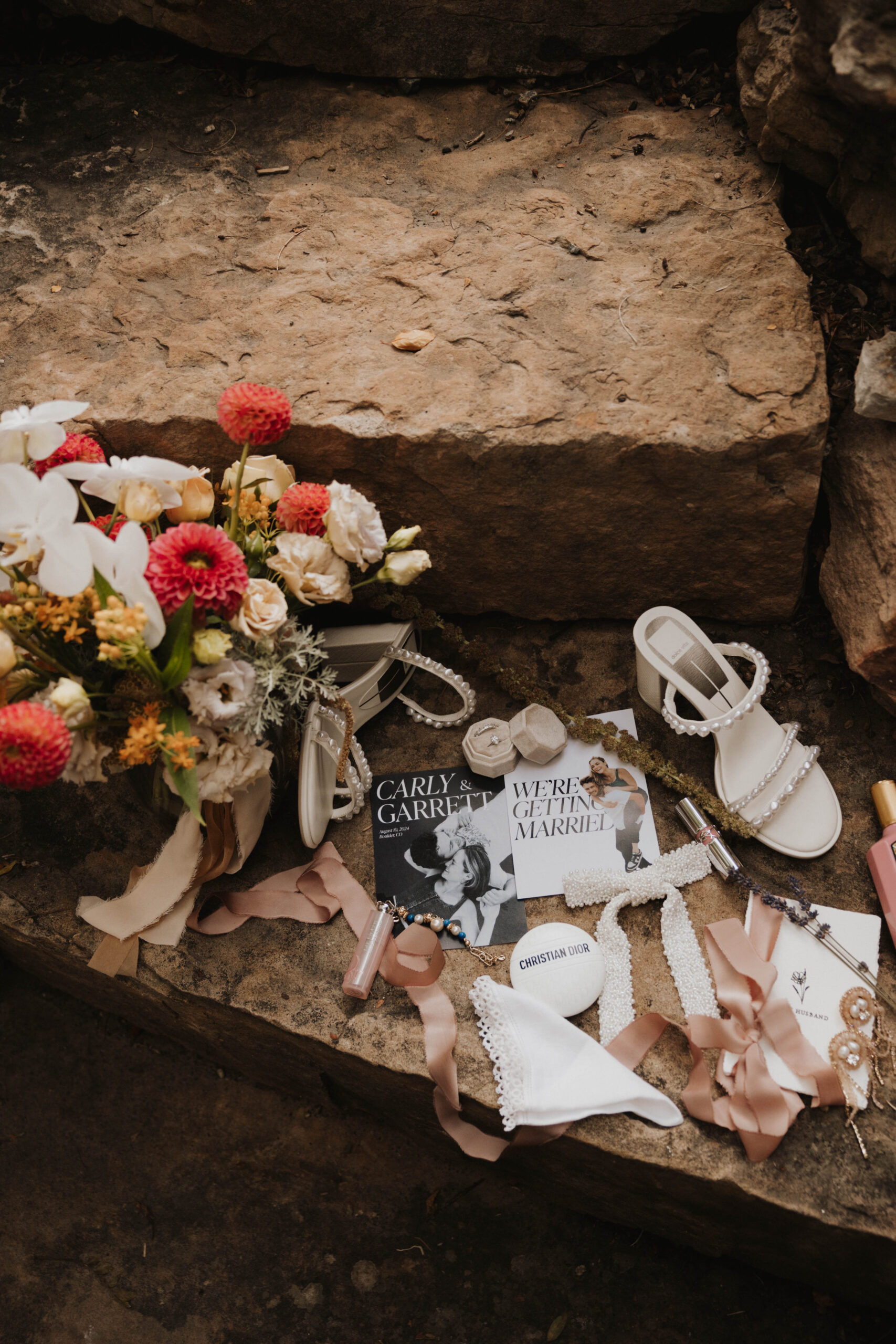 Boulder Colorado wedding details 