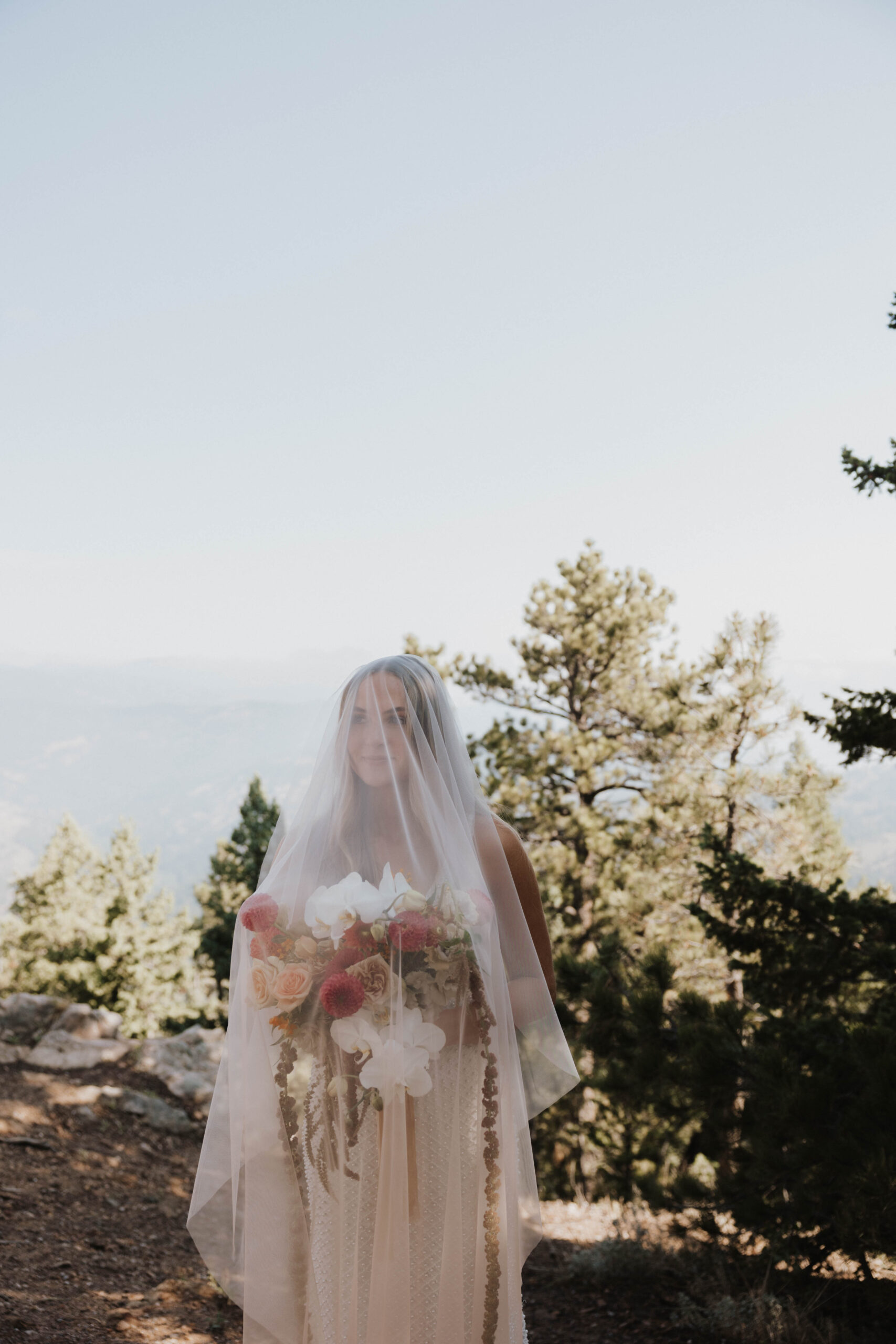 bridal veil portrait 