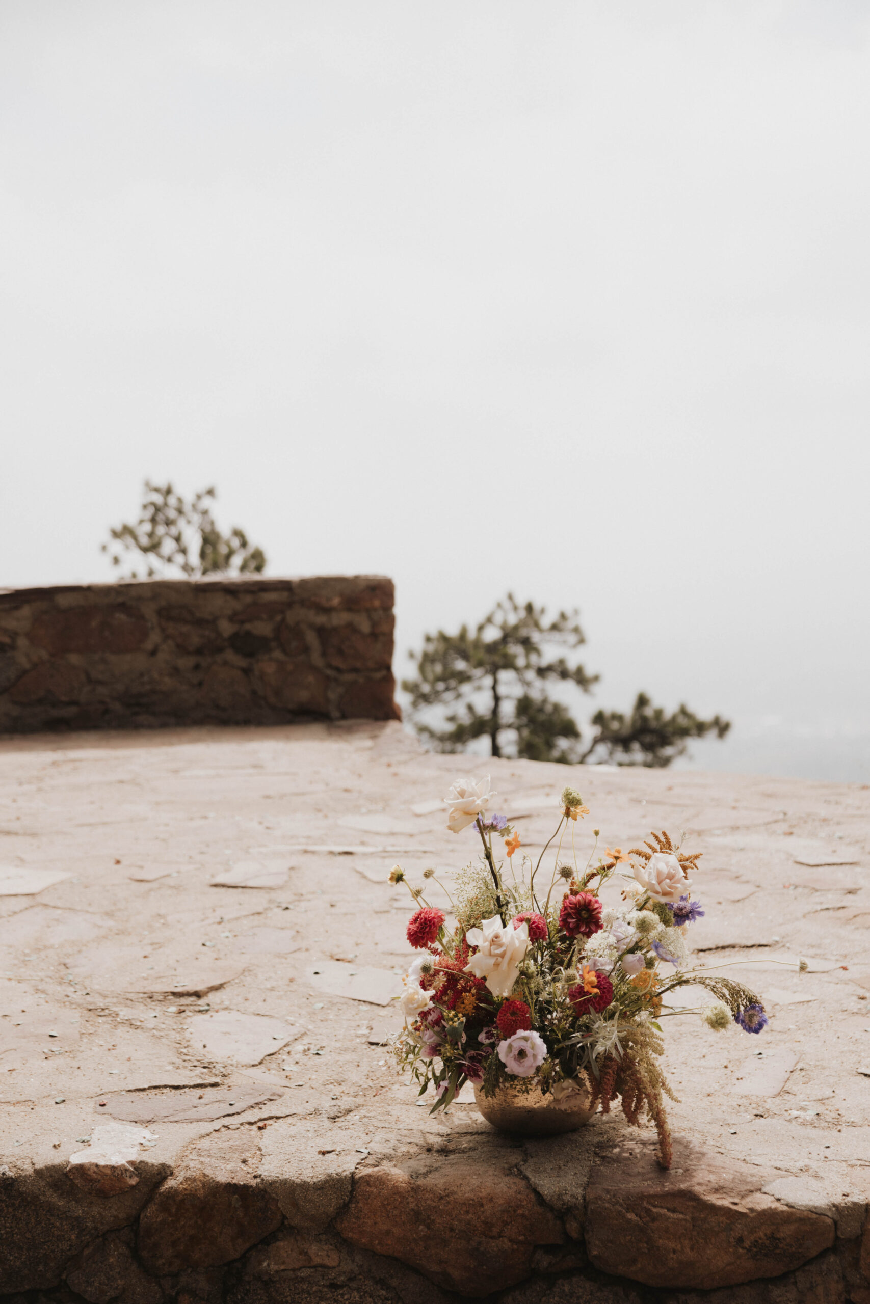 wedding altar flowers