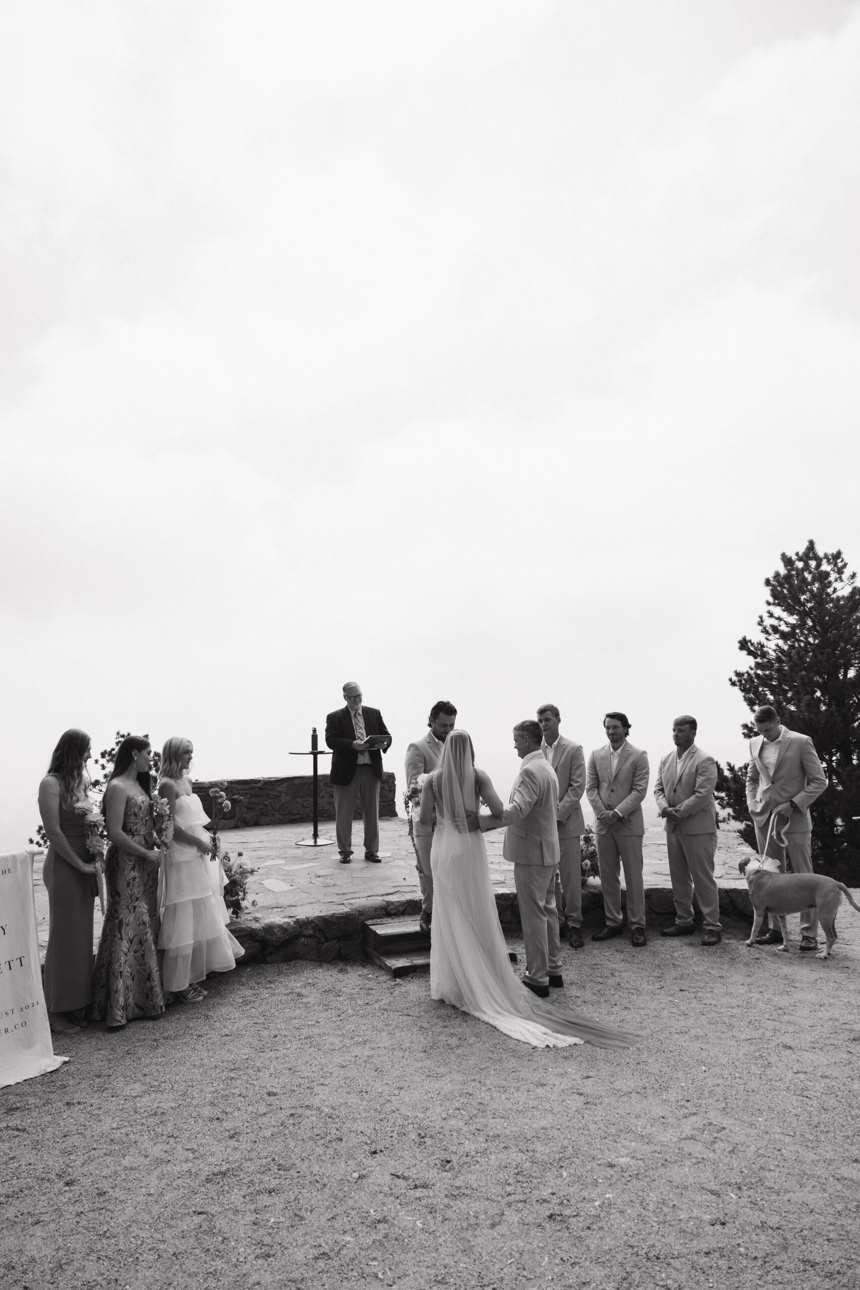 Boulder Colorado wedding ceremony 