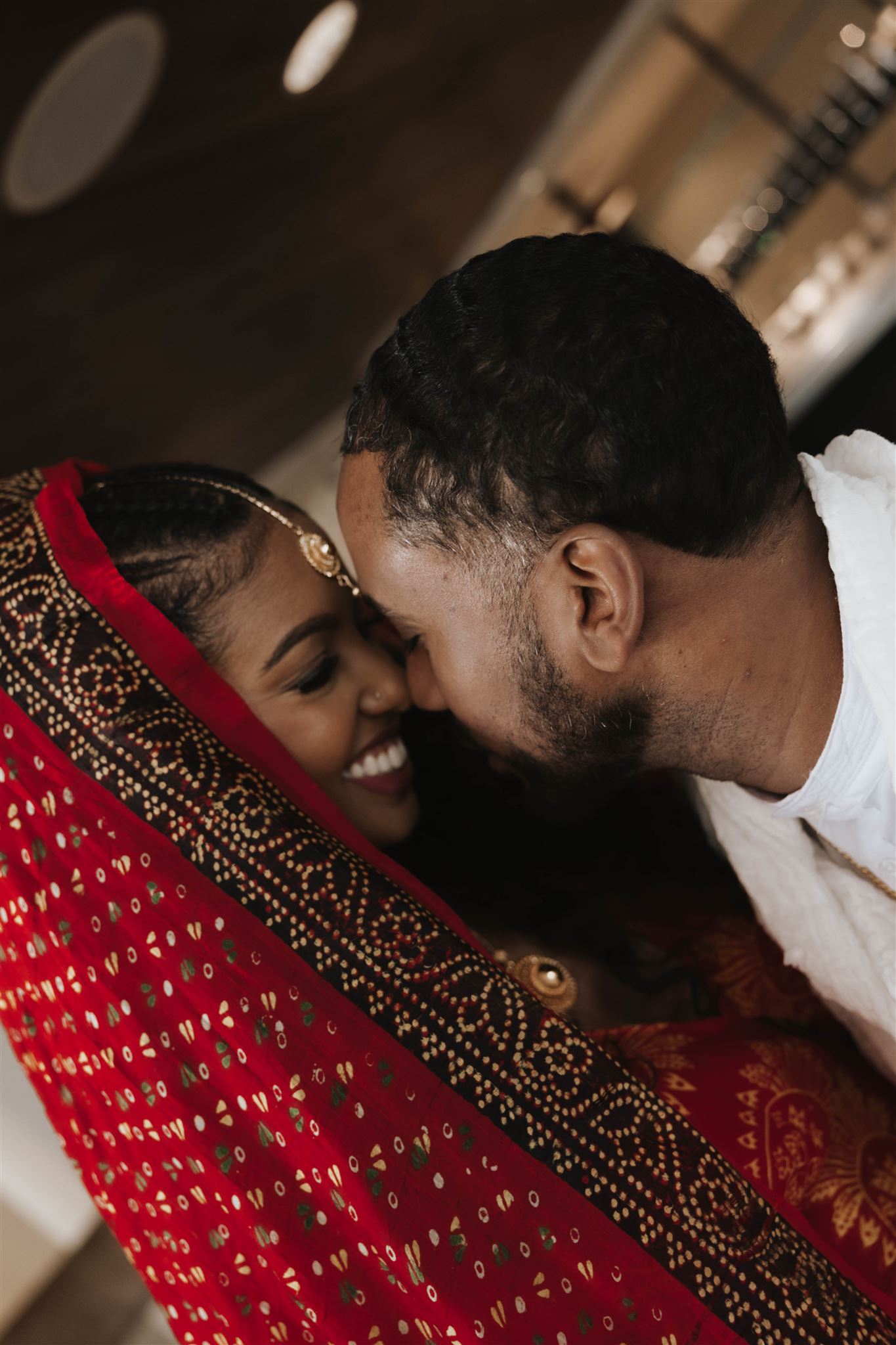 romantic and unique engagement photos in Denver